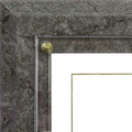 Gray Marble Slide-In Certificate Plaque